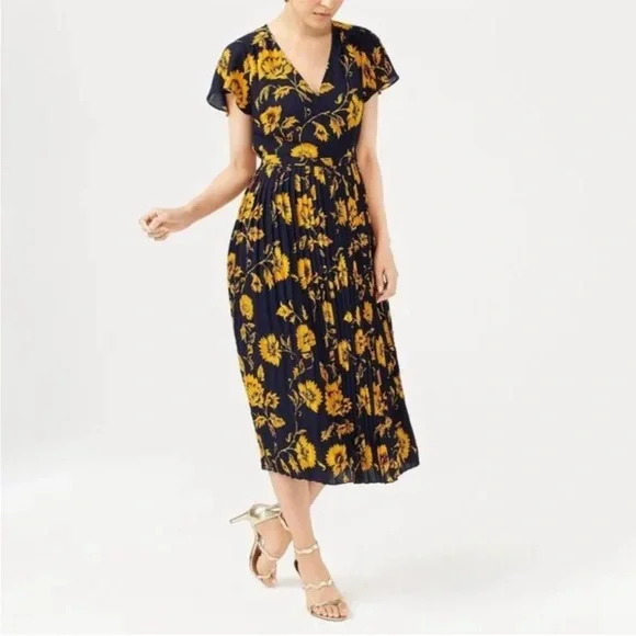 j crew midi wrap dress J.Crew + Midi Wrap Dress in Allover Eyelet